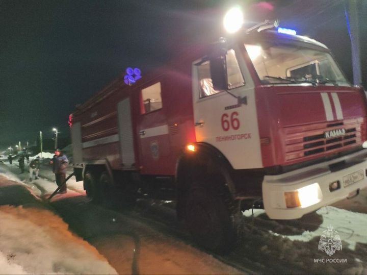 Пожар в Лениногорске унес жизни двух человек