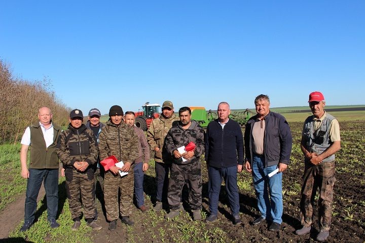 Определены лидеры на посевной