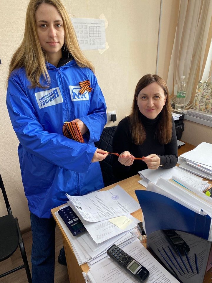 В Новошешминском районе продолжается акция «Георгиевская ленточка»