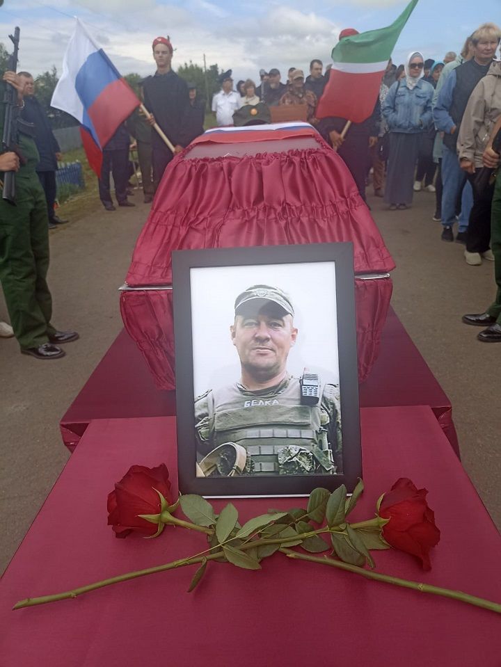 В Новошешминском районе простились с добровольцем Артемием Бельковым