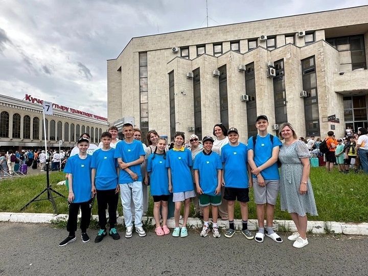 Восемь гимназистов из Новошешминска едут в Анапу