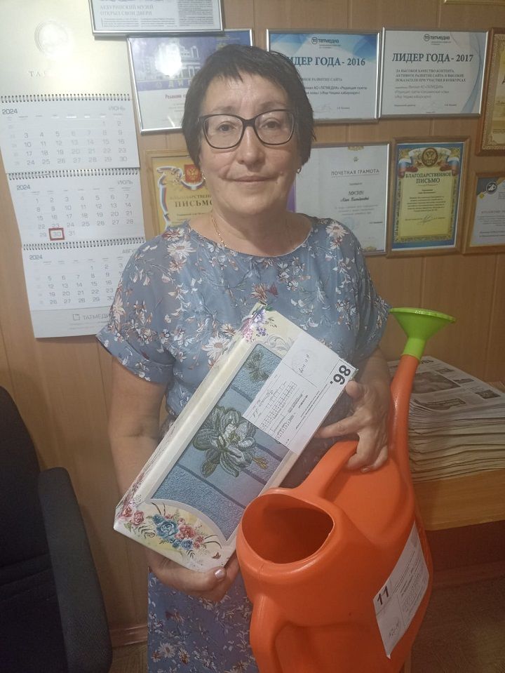 «Яңа Чишмә хәбәрләре» газетасына язылучылар арасында призларга кемнәр ия булган