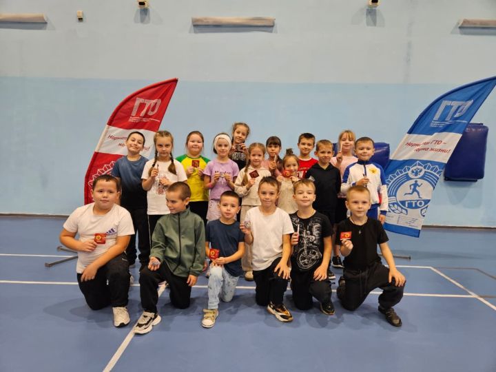 Воспитанники Спортивной школы Новошешминского района успешно сдали нормы ГТО