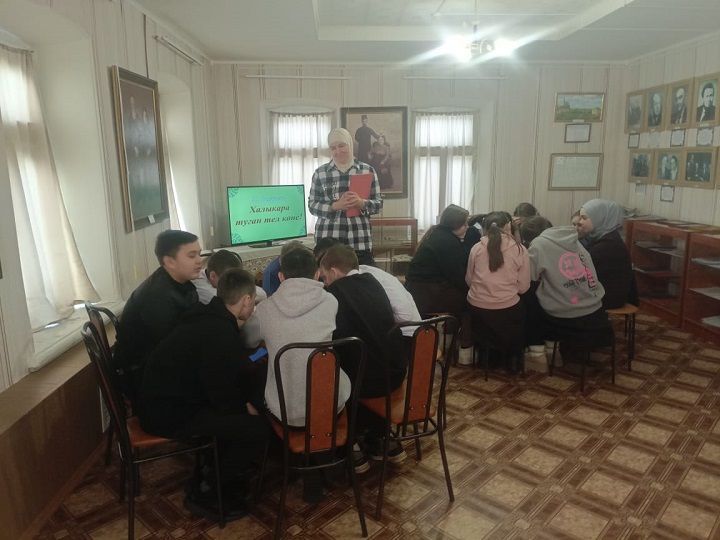 Шахмай авылы музеенда «Туган телем» дип исемләнгән чара узды