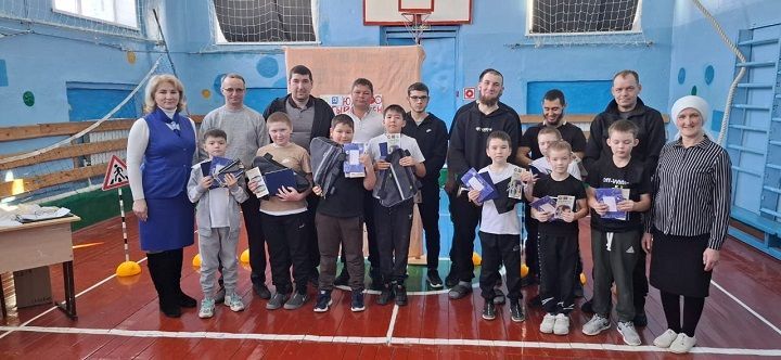 В Шахмайкинской школе прошли конкурсы-соревнования, посвященные правилам дорожного движения