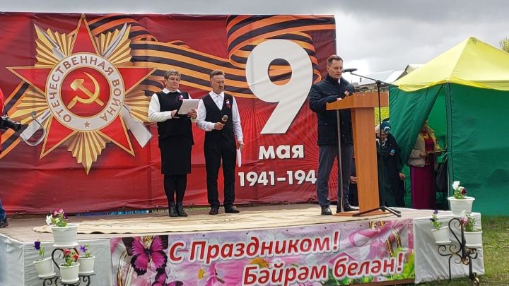 В селе Шахмайкино открыли Парк памяти и стелу участникам войны(фоторепортаж, видео)