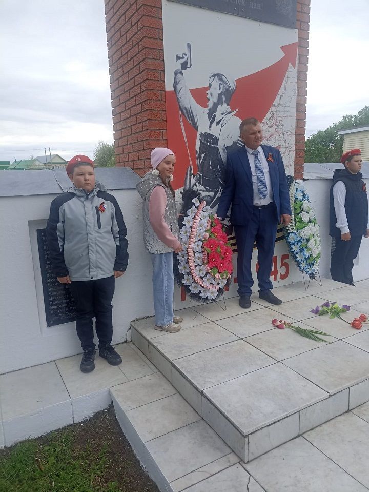 В селе Акбуре торжественно отметили юбилей Победы