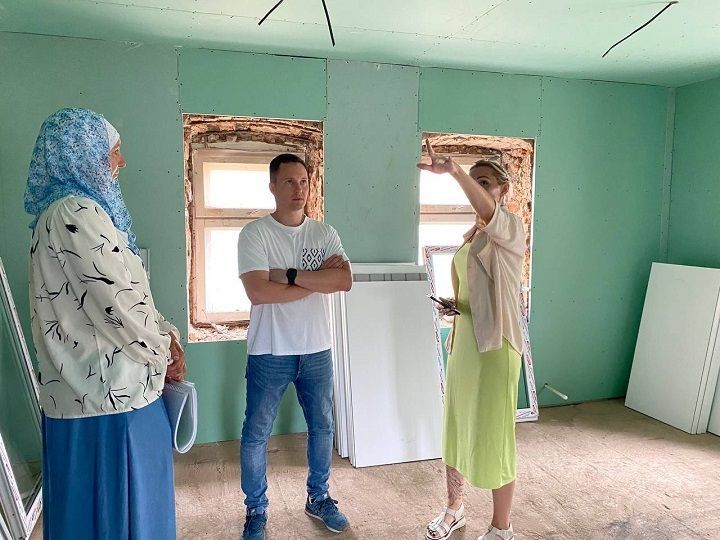 Руководитель исполкома района с рабочим объездом посетил село Шахмайкино