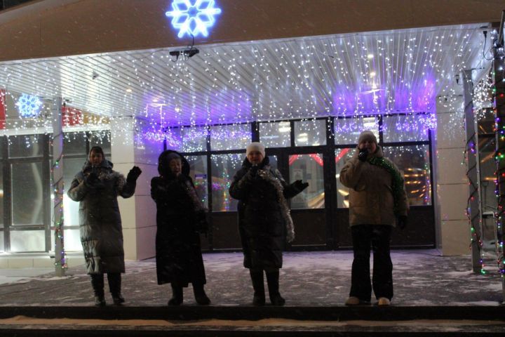 Новогоднее веселье не испугалось метели!